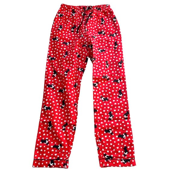 ❤️ Red Hot Duo – Angelina Two-Piece Flannel Cotton Limited Drop Pajama Bundle - Picture 6 of 9